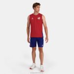 Clothing HVDBF214 Men Le Coq Sportif Vest Top Red - Image 5