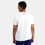Clothing HVDBF215 Men Le Coq Sportif T-Shirt White - Image 4