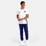 Clothing HVDBF215 Men Le Coq Sportif T-Shirt White - Image 5