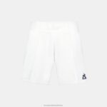 Clothing HVDBF228 Men Le Coq Sportif Shorts White - Image 2