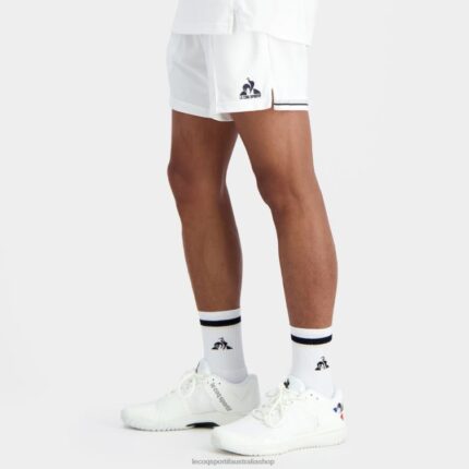 Clothing HVDBF228 Men Le Coq Sportif Shorts White