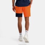 Clothing HVDBF231 Men Le Coq Sportif Shorts Orange - Image 4