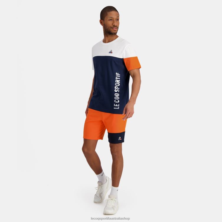 Clothing HVDBF231 Men Le Coq Sportif Shorts Orange - Image 5