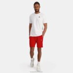 Clothing HVDBF233 Men Le Coq Sportif Shorts Red - Image 5
