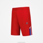 Clothing HVDBF233 Men Le Coq Sportif Shorts Red - Image 6