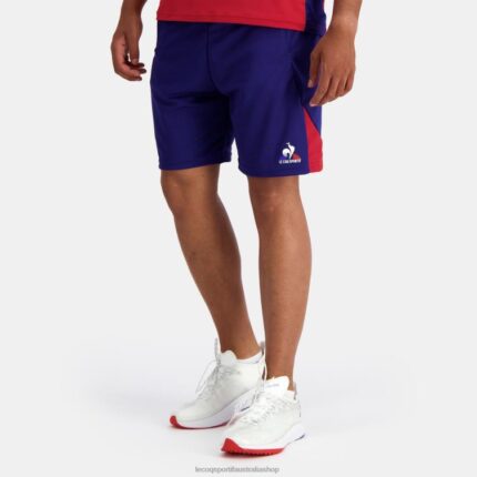Clothing HVDBF234 Men Le Coq Sportif Shorts Blue