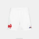Clothing HVDBF235 Men Le Coq Sportif Replica Short - Xv De France White - Image 2