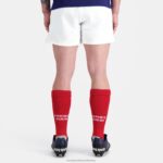 Clothing HVDBF235 Men Le Coq Sportif Replica Short - Xv De France White - Image 4