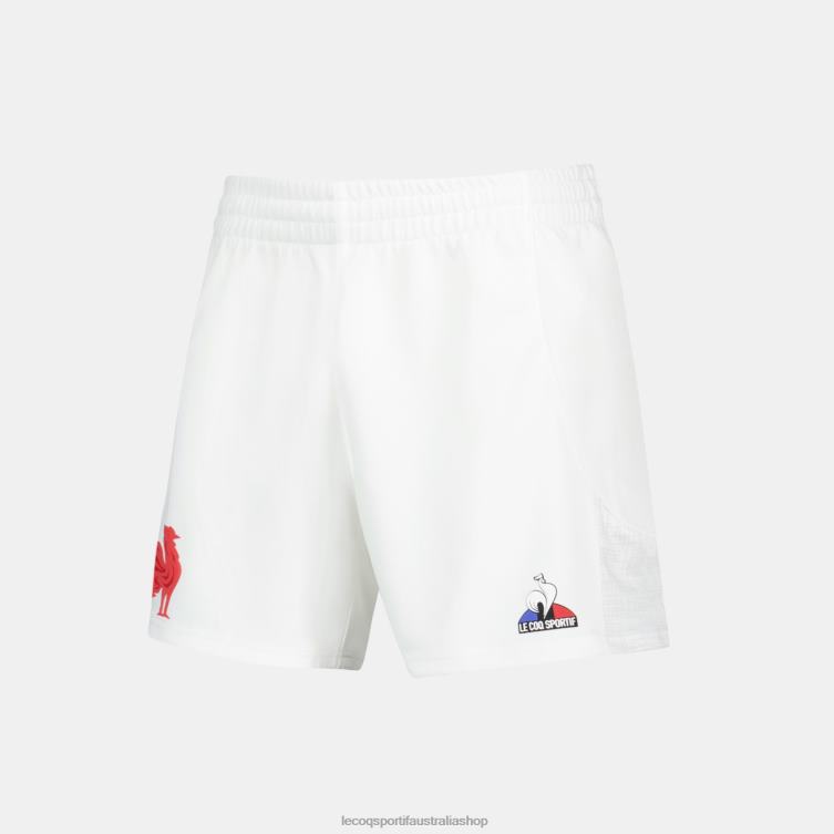 Clothing HVDBF235 Men Le Coq Sportif Replica Short - Xv De France White - Image 6