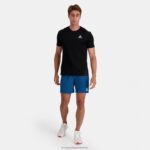 Clothing HVDBF236 Men Le Coq Sportif Shorts Blue - Image 5