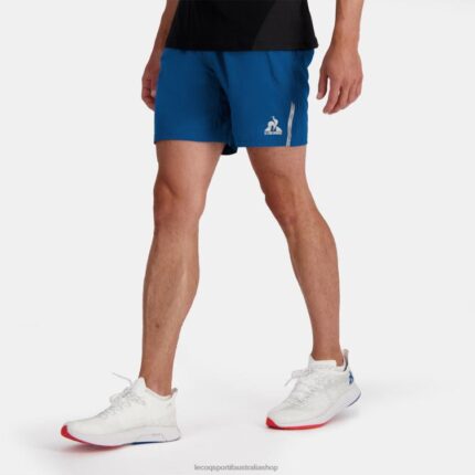 Clothing HVDBF236 Men Le Coq Sportif Shorts Blue