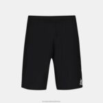 Clothing HVDBF237 Men Le Coq Sportif Shorts Black - Image 2