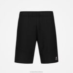 Clothing HVDBF239 Men Le Coq Sportif Shorts Black - Image 2