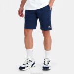 Clothing HVDBF241 Men Le Coq Sportif Shorts Blue