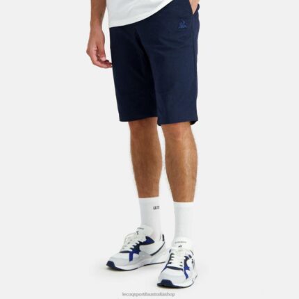 Clothing HVDBF242 Men Le Coq Sportif Shorts Blue