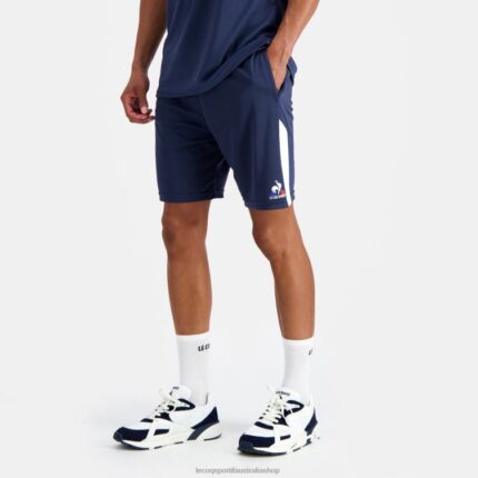 Clothing HVDBF244 Men Le Coq Sportif Shorts Blue