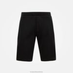 Clothing HVDBF246 Men Le Coq Sportif Shorts Black