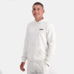 Clothing HVDBF2 Men Le Coq Sportif Hooded Sweatshirt White