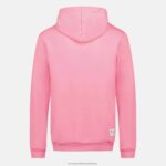 Clothing HVDBF30 Men Le Coq Sportif Hooded Sweatshirt Pink - Image 3