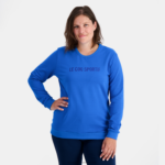 Clothing HVDBF311 Women Le Coq Sportif Sweatshirt Blue
