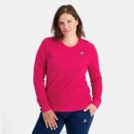 Clothing HVDBF313 Women Le Coq Sportif Sweatshirt Red