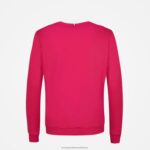 Clothing HVDBF313 Women Le Coq Sportif Sweatshirt Red - Image 3