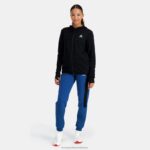 Clothing HVDBF316 Women Le Coq Sportif Hooded Sweatshirt With Zip Black - Image 5