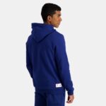 Clothing HVDBF31 Men Le Coq Sportif Hooded Sweatshirt Blue - Image 4