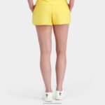 Clothing HVDBF325 Women Le Coq Sportif Shorts Yellow - Image 2