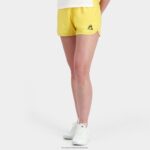 Clothing HVDBF325 Women Le Coq Sportif Shorts Yellow