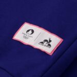 Clothing HVDBF32 Men Le Coq Sportif Zipped Sweatshirt Blue - Image 6