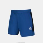 Clothing HVDBF331 Women Le Coq Sportif Shorts Blue - Image 6