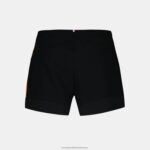 Clothing HVDBF332 Women Le Coq Sportif Shorts Black - Image 3
