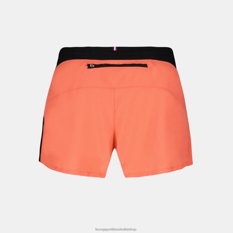 Clothing HVDBF333 Women Le Coq Sportif Shorts Orange - Image 3