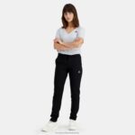 Clothing HVDBF335 Women Le Coq Sportif Trousers Black - Image 5