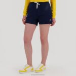 Clothing HVDBF336 Women Le Coq Sportif Shorts Blue