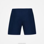Clothing HVDBF336 Women Le Coq Sportif Shorts Blue - Image 3