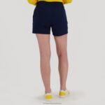 Clothing HVDBF336 Women Le Coq Sportif Shorts Blue - Image 4