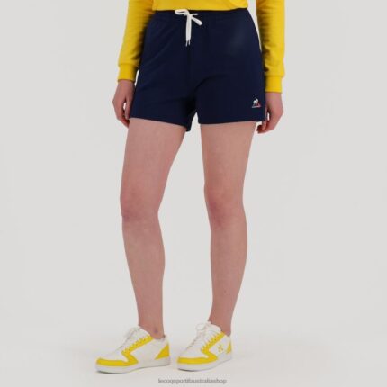 Clothing HVDBF336 Women Le Coq Sportif Shorts Blue