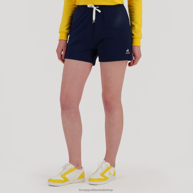 clothing_hvdbf336_women_le_coq_sportif_shorts_blue.jpg Clothing HVDBF336 Women Le Coq Sportif Shorts Blue - Image 1