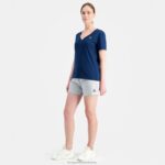Clothing HVDBF337 Women Le Coq Sportif Shorts Grey - Image 6
