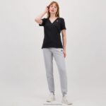 Clothing HVDBF339 Women Le Coq Sportif Trousers Grey - Image 6