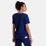 Clothing HVDBF342 Women Le Coq Sportif T-Shirt Blue - Image 4