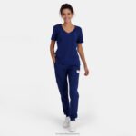 Clothing HVDBF342 Women Le Coq Sportif T-Shirt Blue - Image 5