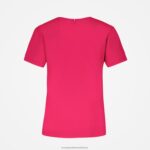 Clothing HVDBF348 Women Le Coq Sportif T-Shirt Red - Image 3