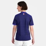 Clothing HVDBF349 Women Le Coq Sportif Replica Jersey Xv De France - Rugby World Cup 2023 Blue - Image 4