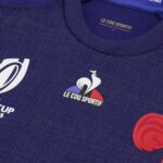 Clothing HVDBF349 Women Le Coq Sportif Replica Jersey Xv De France - Rugby World Cup 2023 Blue - Image 6