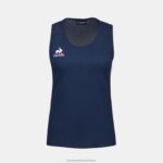 Clothing HVDBF350 Women Le Coq Sportif Vest Top Blue - Image 2