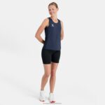 Clothing HVDBF350 Women Le Coq Sportif Vest Top Blue - Image 5