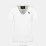 Clothing HVDBF352 Women Le Coq Sportif T-Shirt White - Image 2